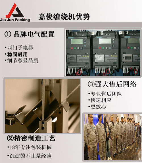纏繞機優(yōu)勢